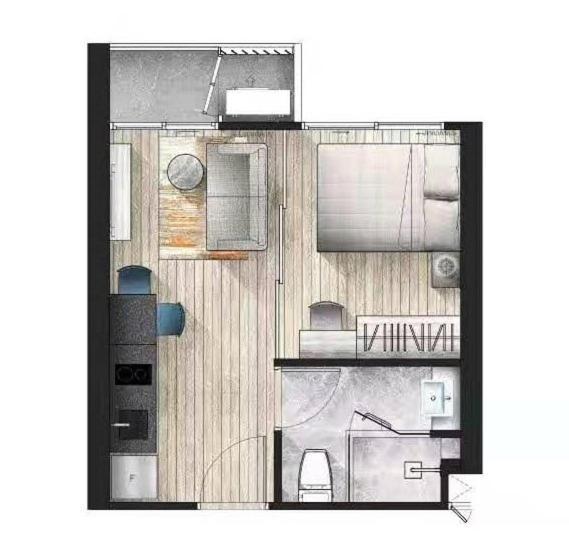 D2 Residences Huahin 华欣市中心近海滩近商场酒店式公寓可加床有连通房型 Dış mekan fotoğraf